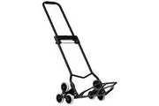 Oppsbuy Foldable Trolley Stair Climbing Cart, 100KG Capacity Stair Climber Hand Truck and Dolly