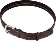 [YARNOW] Travel Security Belt Theft Waist Wallet with Concealed Pockets for Money and Valuables Stylish PU Design for Men Brown Color