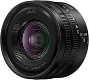 Panasonic Lumix S-R1840E 18-40mm F4.5-6.3 L-Mount Lens, Full Frame Wide Angle to Semi-Standard Camera Lens, Variable Focal Length, Black