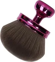 QJKLWV Self Tanner Brush Extra Large Body,Makeup Brush For Self Tanner Face Leg,Self Tan Back Applicator, 3.2in Sphere Kabuki Brush For Bronzers Blend Self Tanning with Drawstring Bag Purple Vegan