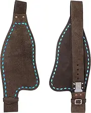 CHALLENGER Horse Western Saddle Adult Roughout Buckstick Replacement Saddle Fenders 5238TR