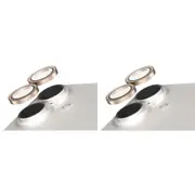 2PK PanzerGlass SAFE Camera Lens Protector For Apple iPhone 16 Plus Glitter GLD
