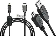 BRENDAZ Micro HDMI Cable High Speed + Mini USB Cable Kit by for GoPro HERO4 Black HERO4 Silver, HERO3+ HERO3 Cameras, HDMI Supports Ethernet Channel, 3D Video, 4K