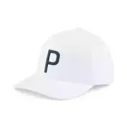 Puma Golf P Cap Men's 024422 White