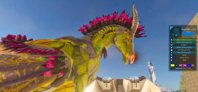 Ark Survival Ascended PVE CrossPlay:Level 182 Adult Male Imprinted DreadStallion