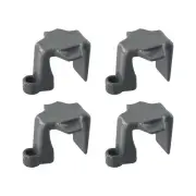 4 PCS Pontoon Boat Rail Fender Hanger Adjuster Square Tube Rails Clip Bumpers