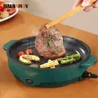 Electric MultiCooker Electric Frying Pan Househould Barbecue Fried Steak 26cm