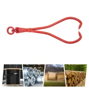 Log Skidding Tongs 36inch 2 Claw Log Lifting Tongs Heavy Duty 1000kg Timber Grab