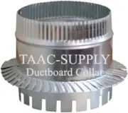 Sheet Metal Ductboard Take off Start COLLAR 5" for HVAC Duct Work