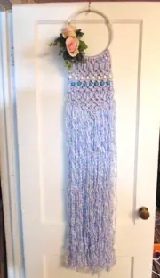 Boho Handmade Chic Macrame Woven Wall Hanging Bohemian Art Wall Decor