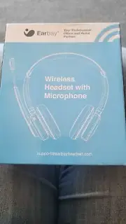 Earbay Bluetooth Headset with Microphone, Wireless Headset with Noise Cancelling