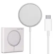 15W Qi MagSafe Magnetic Fast Charging Wireless Charger For iPhone Samsung Galaxy Google Pixel OnePlus