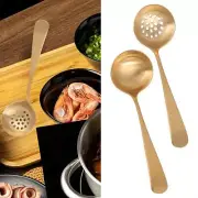 Copper Spoon Serving Spoon, Kitchen Cutlery Tableware Hotpot Spoon, Cookware