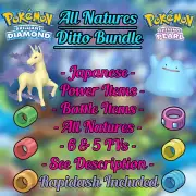 ✨ 25 Shiny Ditto 6IV Pack ✨ Pokemon Brilliant Diamond & Shining Pearl Held Item