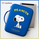 [SNOOPY] DIGITAL POUCH 11INCHES / 黑色, 藍色