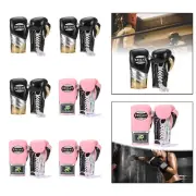 Boxing Gloves PU Leather Punching Bag Gloves Breathable Comfortable Sparring