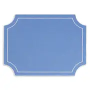 Vietri Tessuti Rectangular Placemats with White Stitching, Set of 4