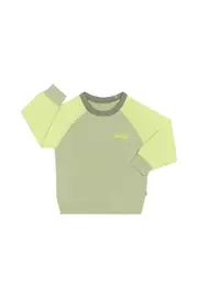 [Bonds] Bonds Kids Soft Threads Pullover in Apple Mint/ Lemon Tea Tree Size: 4 4 Apple Mint/ Lemon Tea Tree