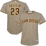 Fernando Tatis Jr. San Diego Padres MLB Kids Youth 8-20 Brown Alternate Player Jersey
