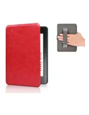 [StylePro] Kindle Paperwhite 7 Case With Hand-Strap in Red