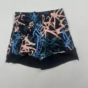 DSG Shorts Youth 2XS Black Knit Training Multicolor Tagger Athletic