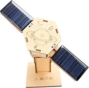 Kisangel DIY Solar Artificial Satellite Kit Science Educational Toys for Boys and Girls No Battery Required