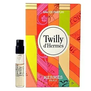 【原裝噴式針管】Hermes 愛馬仕 絲巾 Twilly d'Hermes 女性淡香精 2ML 全新｜期間限定◆秋冬迷人香氛