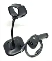 Zebra DS2208-SR00007ZZWW Handheld 1D 2D Barcode Scanner with USB Cable & Stand
