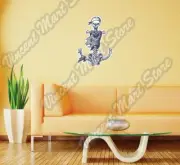 Pirate Anchor Skeleton Skull Crossbones Wall Sticker Room Interior Decor 20"X25"