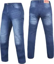 Men's Motorcycle Riding Blue Jeans Made for Riding Level 2 Armor Size 42Wx32L