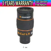 Original X-CEL LX 5mm Telescope Eyepiece 1.25" Barrel for Celestron Moon Planet