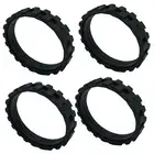 4* Silicone Tires For IROBOT ROOMBA Series 500 600 700 800 900 Great Adhesion