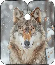RPLIFE Winter Wolf Hair Cut Cape, Cape for Haircuts, Hair Cut Capes for Adults, Winter Wolf