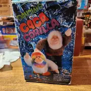 NEW Vintage 1986 Dancing GaGa Gorilla Plush Electronic Toy Rare Brown W/Box