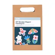 DIY Wooden Magnet Painting Kit