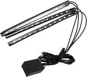ULTECHNOVO Car Footrest Lights Led Car Interior Mood Lights Car Led Strip Lights for Decoration Sound Control