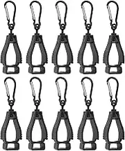 ECSiNG 10Pcs 12cm Work Glove Clip Glove Clips Fixation of Gloves Strong Grip Labor Glove Clip Holder Multipurpose Clip for Outdoor Work Gloves DIY Store Garden Work