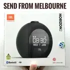 JBL Horizon 2 FM Alarm Clock Radio (Black) Bluetooth USB Ambient LED Night Light