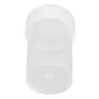 10pcs Nail Art Storage Jar Plastic Transparent Empty Mini Cosmetic Food Samp