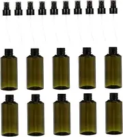 BESTYASH 10pcs 100ml Small Spray Bottle Leakproof Travel Toiletries Bottles for Hair Water Makeup Supplies Perfume