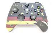 Microsoft Xbox One Series X/S Modded Controller-Soft Touch American Flag Red LED
