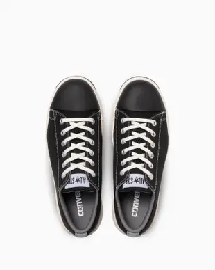 日本限定 Converse ALL STAR PS OX 低筒 黑色x奶油底 工作鞋 安全鞋/ 23 cm