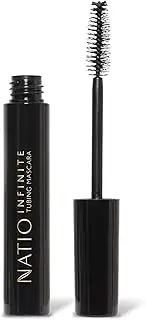 Natio Australia Infinite Tubing Mascara - Black 7ml - Lengthening & Volume Mascara - Clump-Free, Flake Free, Smudge-Free - Cruelty Free & Vegan Friendly