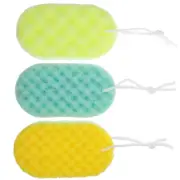 3 Pcs Bath Sponge Exfoliating Body Scrubber Sea Sponges for Bathing