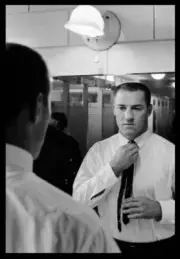 Green Bay Packers Fullback Jim Taylor in the locker room after the- Old Photo 6