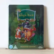 The Jungle Book Blu-Ray Steelbook | The Disney Collection | Brand New