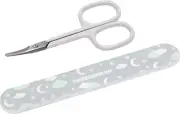 Tweezerman Yellow Baby Nail Scissors with File