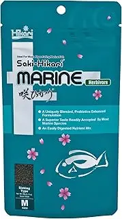 Hikari 042221 Marine Herbivore Medium Sinking Pellets Marine Fish Food, One Size