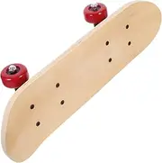 Anneome Skateboard for Boys and Girls DIY Hand-Painted Deck 43cm Blank Skateboard Boys and Girls Toy Unique Design Random Color