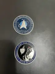 United States Space Force Joint Task Force Defense USSF Trump Challenge Coin